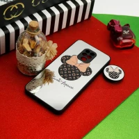 قاب محافظ لنزدار آینه ای + پاپ سوکت طرح میکی موس Xiaomi Redmi Note 9S / Note 9 Pro