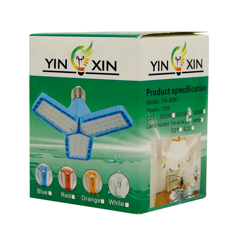 چراغ ماشینی 12 وات Yin Xin YX-B067