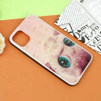 قاب ماربل فانتزی طلایی iPhone 11 کد 14