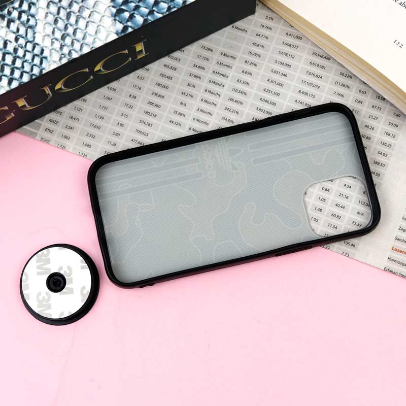 قاب فانتزی برجسته + پاپ سوکت طرح ارتشی iPhone 12 Mini سری F