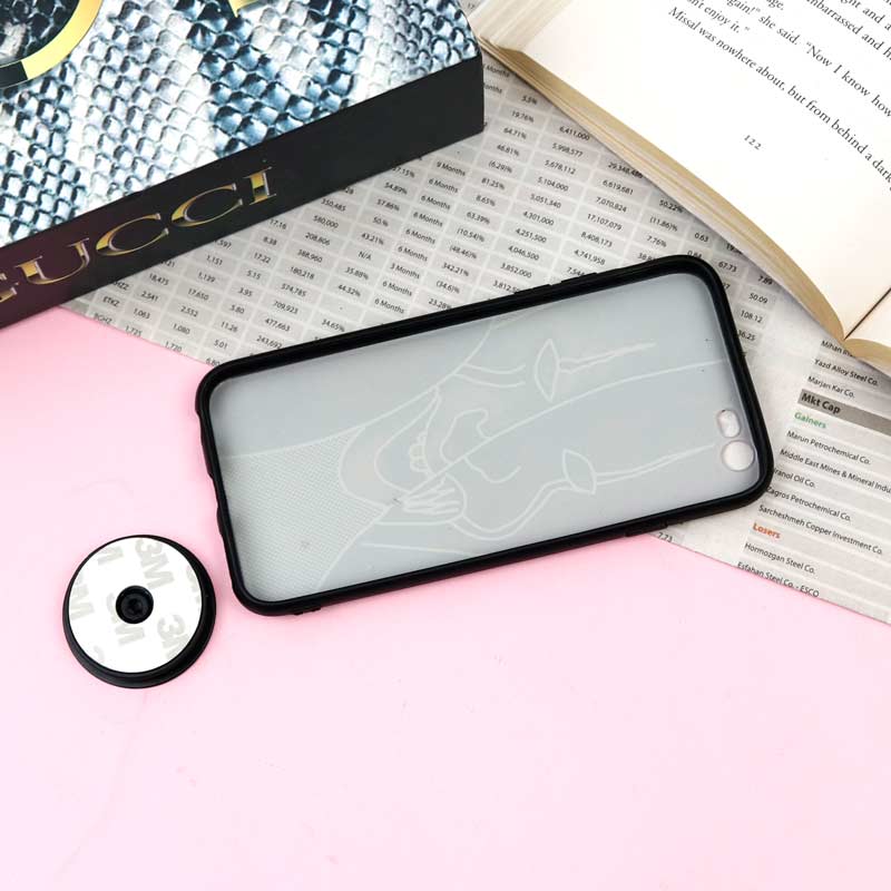 قاب فانتزی برجسته + پاپ سوکت طرح جوکر iPhone 6/6s سری F