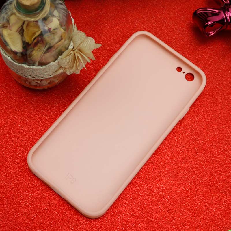 قاب محافظ لنزدار آینه ای + پاپ سوکت طرح قلب صورتی iPhone 6/6s