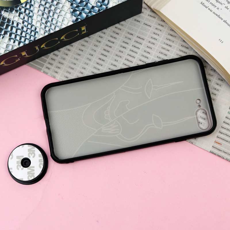 قاب فانتزی برجسته + پاپ سوکت طرح جوکر iPhone 7 Plus / 8 Plus سری F