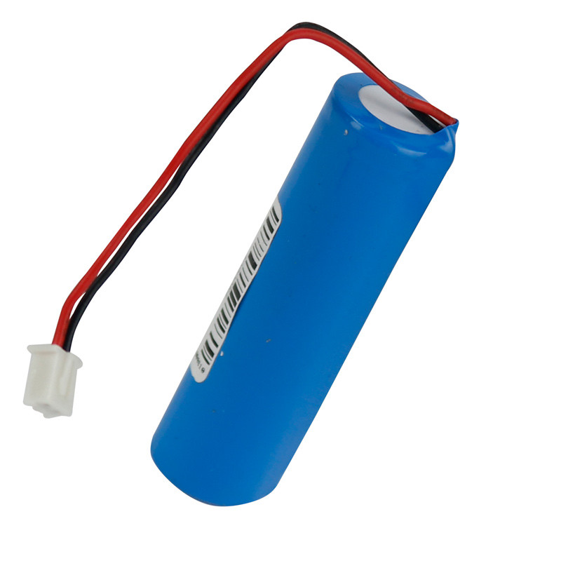 باتری لیتیوم استوانه ای سیم دار 18650 2000mAh