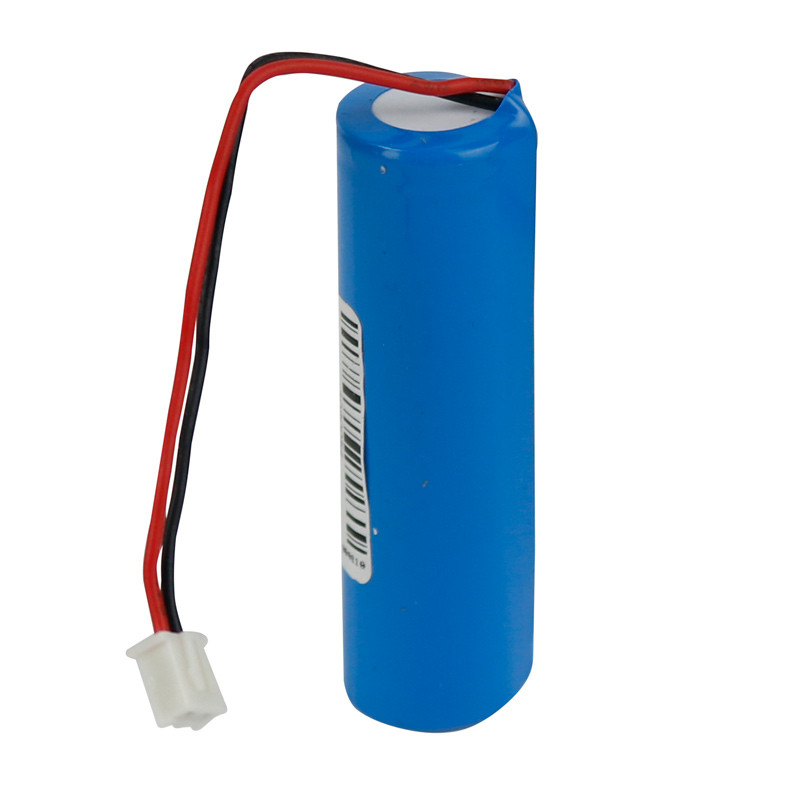 باتری لیتیوم استوانه ای سیم دار 18650 2000mAh