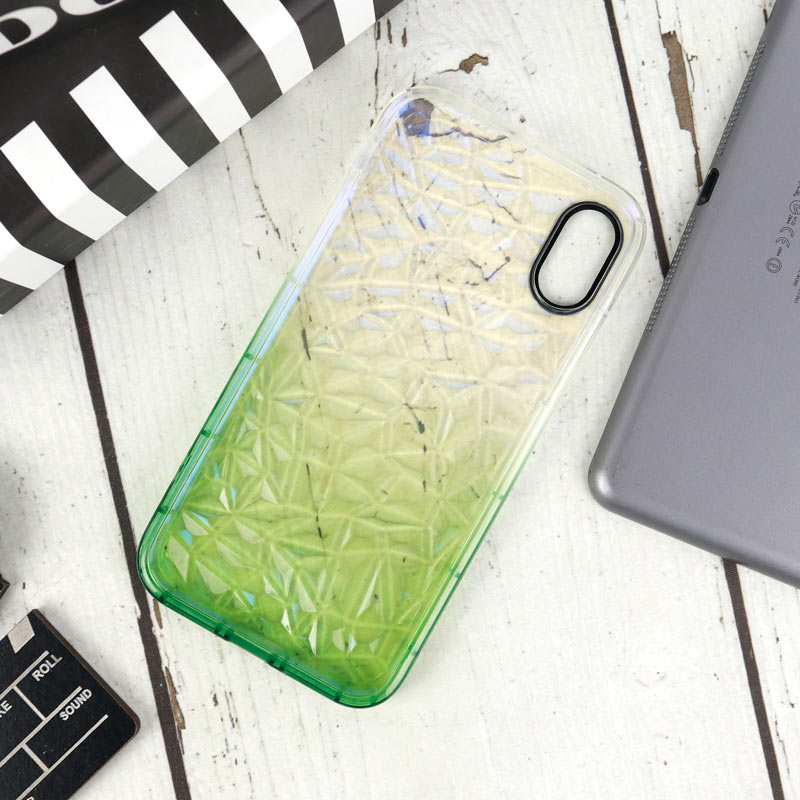 قاب یخی سه بعدی iPhone X/XS سبز