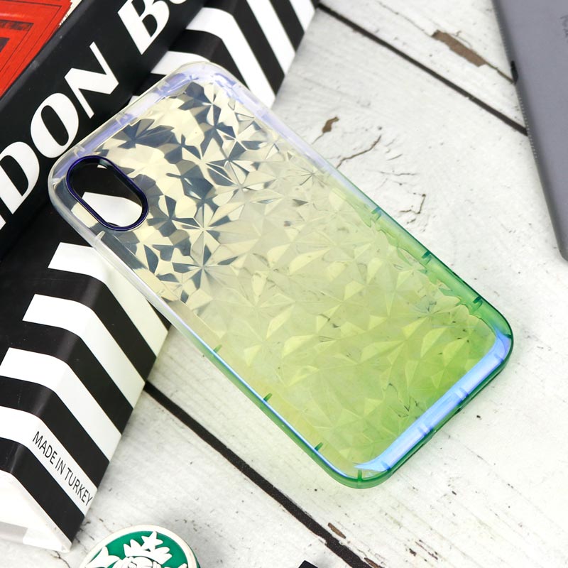 قاب یخی سه بعدی iPhone X/XS سبز