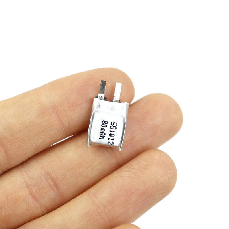 باتری لیتیوم 80mAh 5*10*12mm 501012