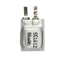 باتری لیتیوم 80mAh 5*10*12mm 501012