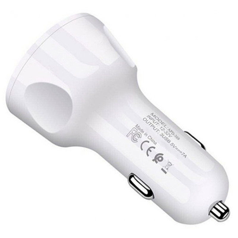 شارژر فندکی فست شارژ APD-369 2.4A QC3