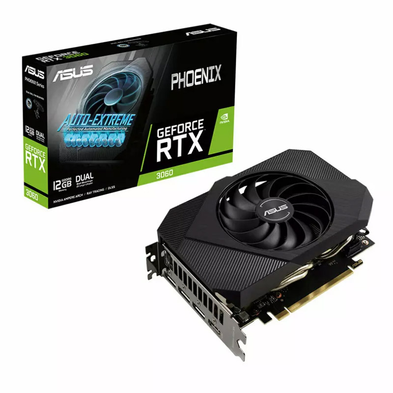 کارت گرافیک ASUS Phoenix GeForce RTX3060 12G GDDR6 192Bit
