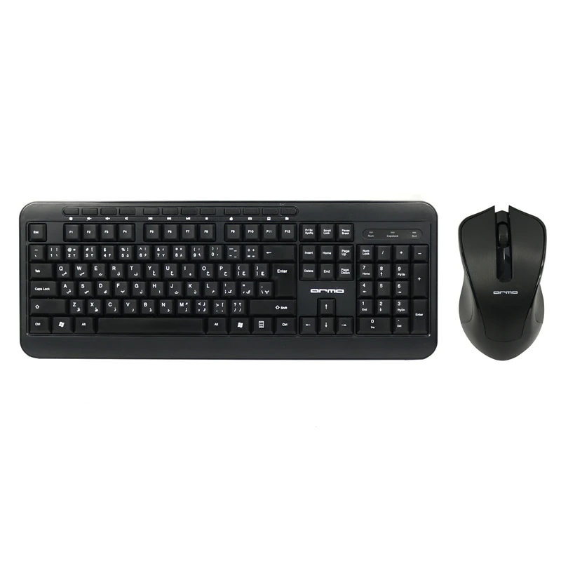 کیبورد و موس بی سیم آرمو AK6321M-W