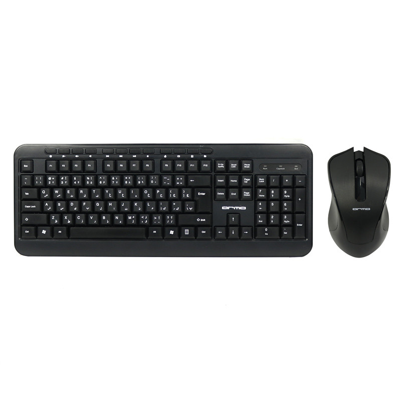کیبورد و موس بی سیم آرمو AK6321M-W