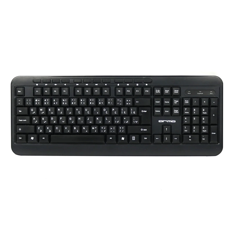 کیبورد و موس بی سیم آرمو AK6321M-W