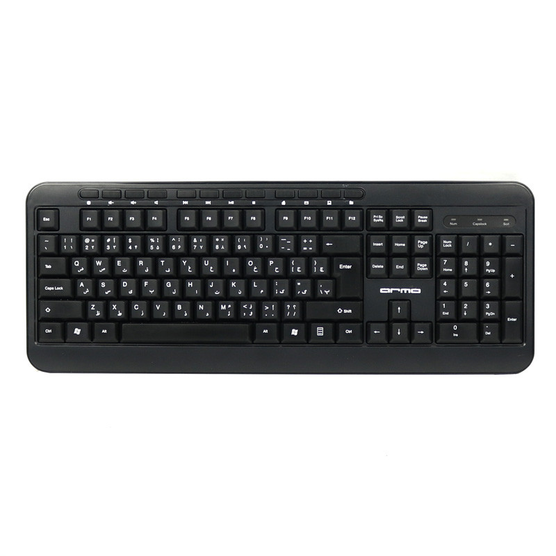 کیبورد و موس بی سیم آرمو AK6321M-W