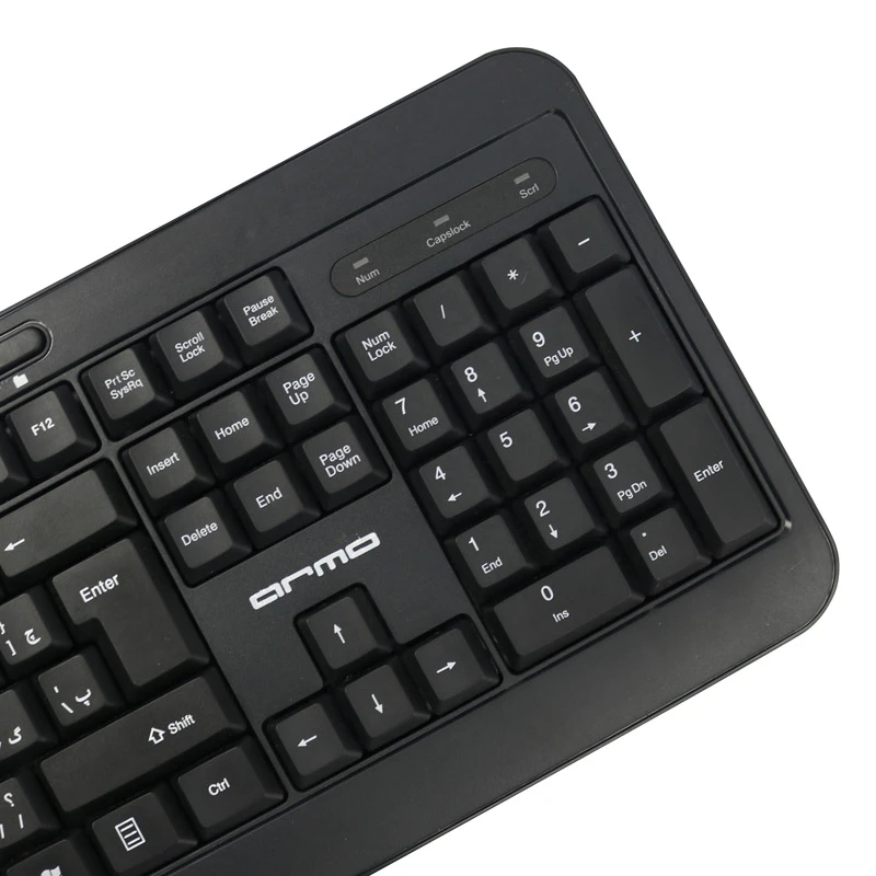 کیبورد و موس بی سیم آرمو AK6321M-W