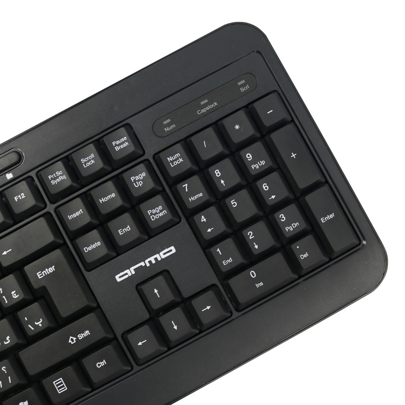 کیبورد و موس بی سیم آرمو AK6321M-W