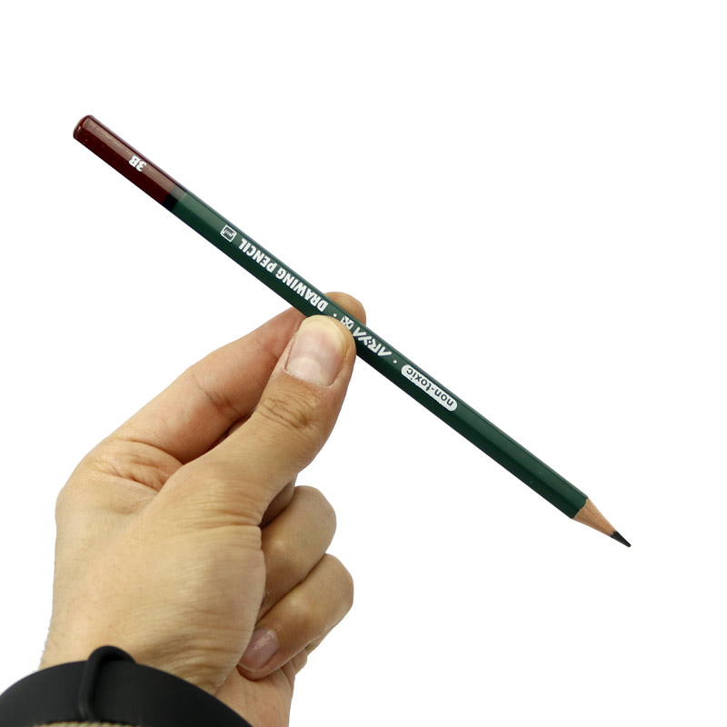 مداد طراحی آریا Arya Artist 3502 3B بسته 12 عددی
