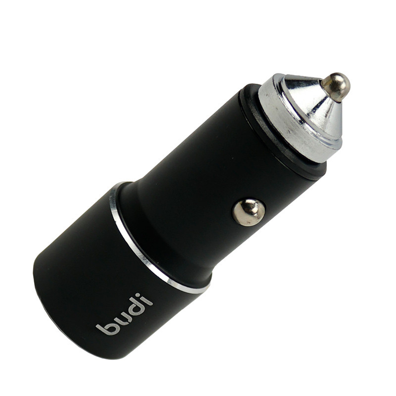 شارژر فندکی فست شارژ BUDI M8J628TQ-BLK QC3.0 PD 36W