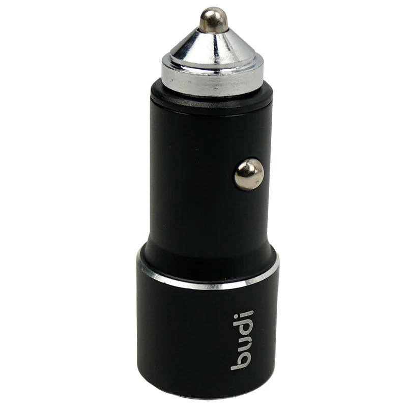 شارژر فندکی فست شارژ BUDI M8J628TQ-BLK QC3.0 PD 36W