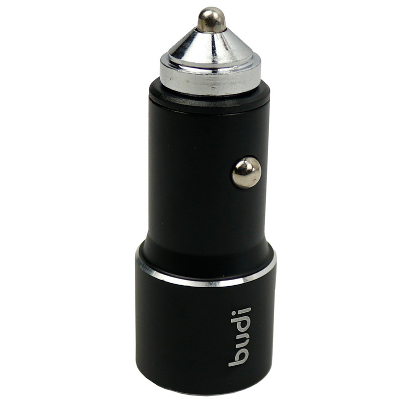 شارژر فندکی فست شارژ BUDI M8J628TQ-BLK QC3.0 PD 36W