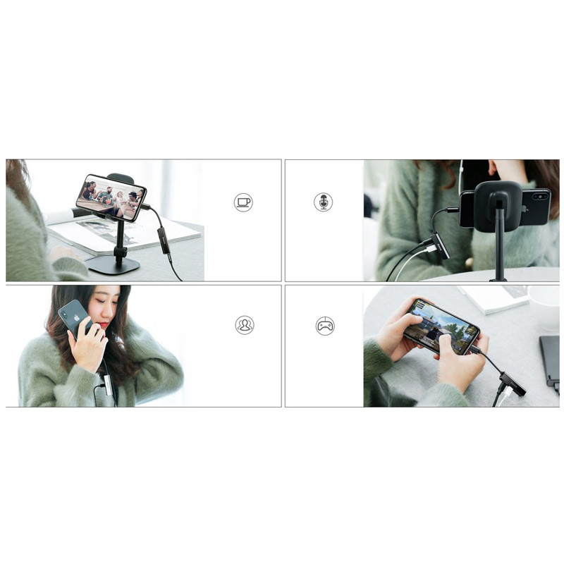 تبدیل Baseus CALL52 Lightning to AUX / Lightning