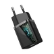 شارژر دیواری فست شارژ Baseus TZCCSUP-B 3A QC3.0 PD 20W Type-C + کابل Type-C to Lightning
