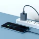 شارژر دیواری فست شارژ Baseus TZCCSUP-B 3A QC3.0 PD 20W Type-C + کابل Type-C to Lightning