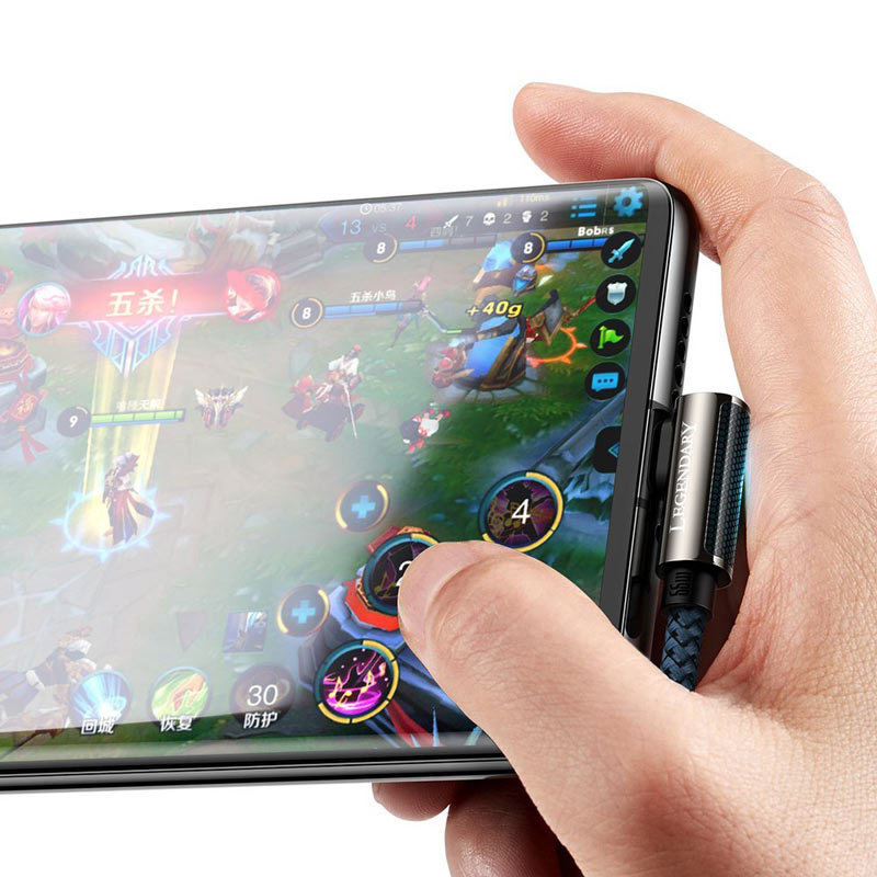 کابل فست شارژ Baseus Legendary CACS000 66W Type-C 1m یکسر L