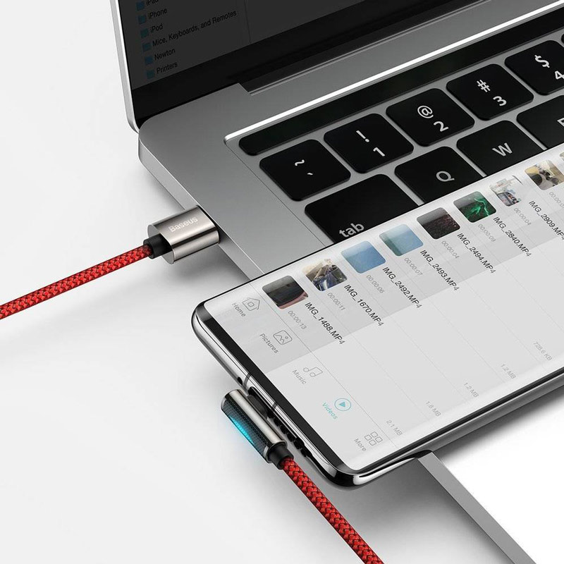 کابل فست شارژ Baseus Legendary CACS000 66W Type-C 1m یکسر L
