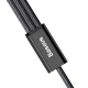کابل 3 سر فست شارژ Baseus Rapid CAMLL-SU01 3A 1.2m