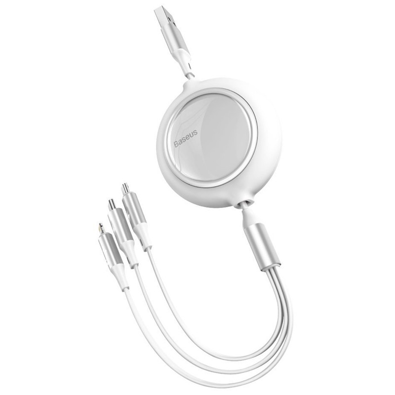 کابل 3 سر فست شارژ Baseus CAMLT-MJ 3.5A 1.2m