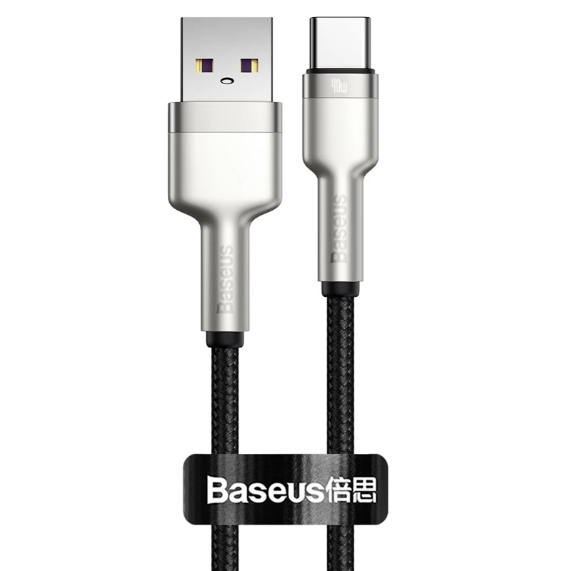 کابل کوتاه تایپ سی فست شارژ Baseus CATJK-01 4A 40W 25cm
