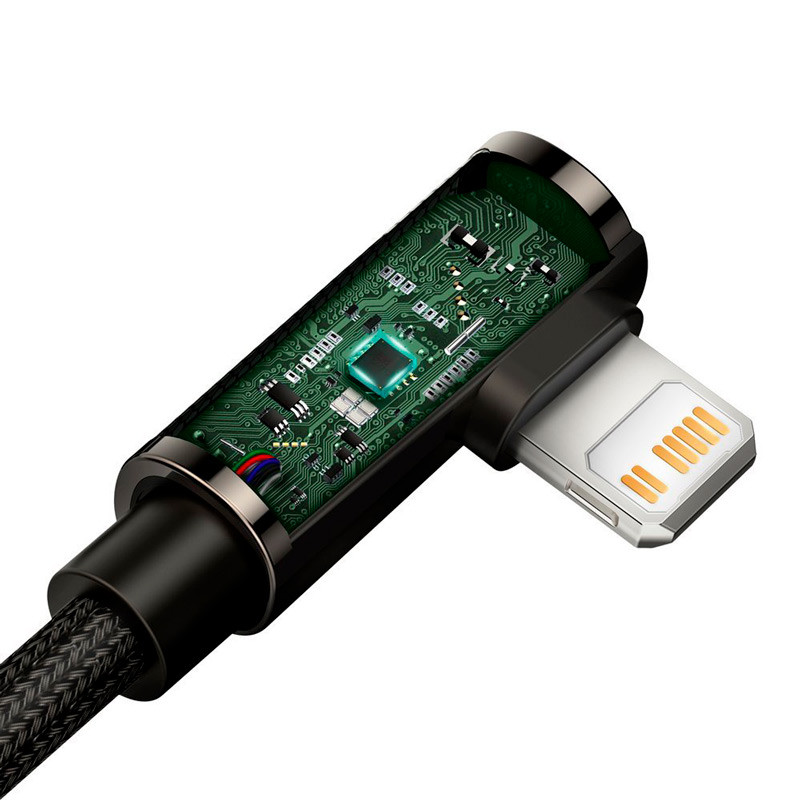 کابل تبدیل فست شارژ Baseus CATLCS-A01 Type-C to Lightning PD 20W 2m یکسر L