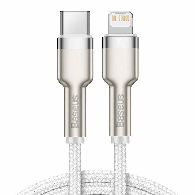 کابل تبدیل فست شارژ Baseus CATLJK-A Type-C To Lightning PD 20W 1m