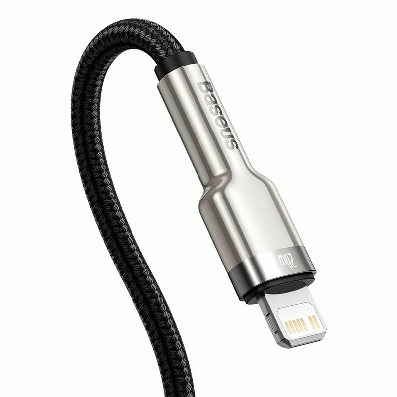 کابل تبدیل فست شارژ Baseus CATLJK-A Type-C To Lightning PD 20W 1m