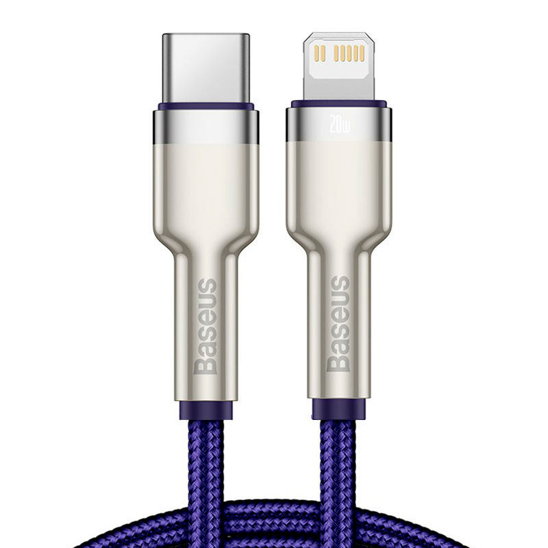 کابل تبدیل فست شارژ Baseus CATLJK-A Type-C To Lightning PD 20W 1m