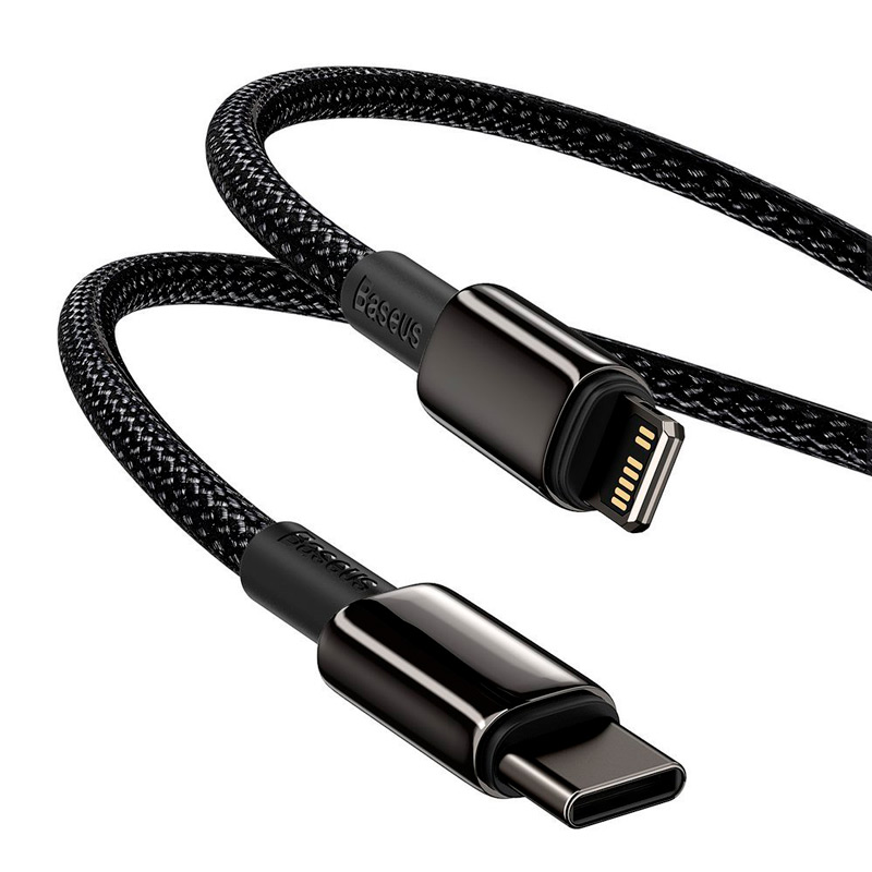کابل تبدیل فست شارژ Baseus CATLWJ-A01 Type-C to Lightning PD 20W 2m