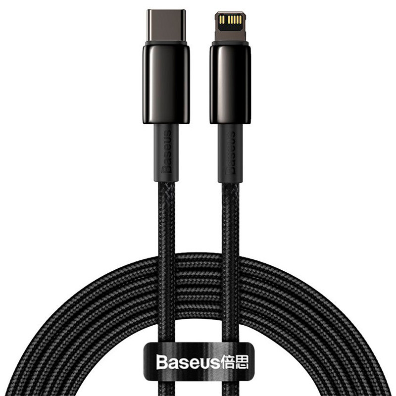 کابل تبدیل فست شارژ Baseus CATLWJ-A01 Type-C to Lightning PD 20W 2m