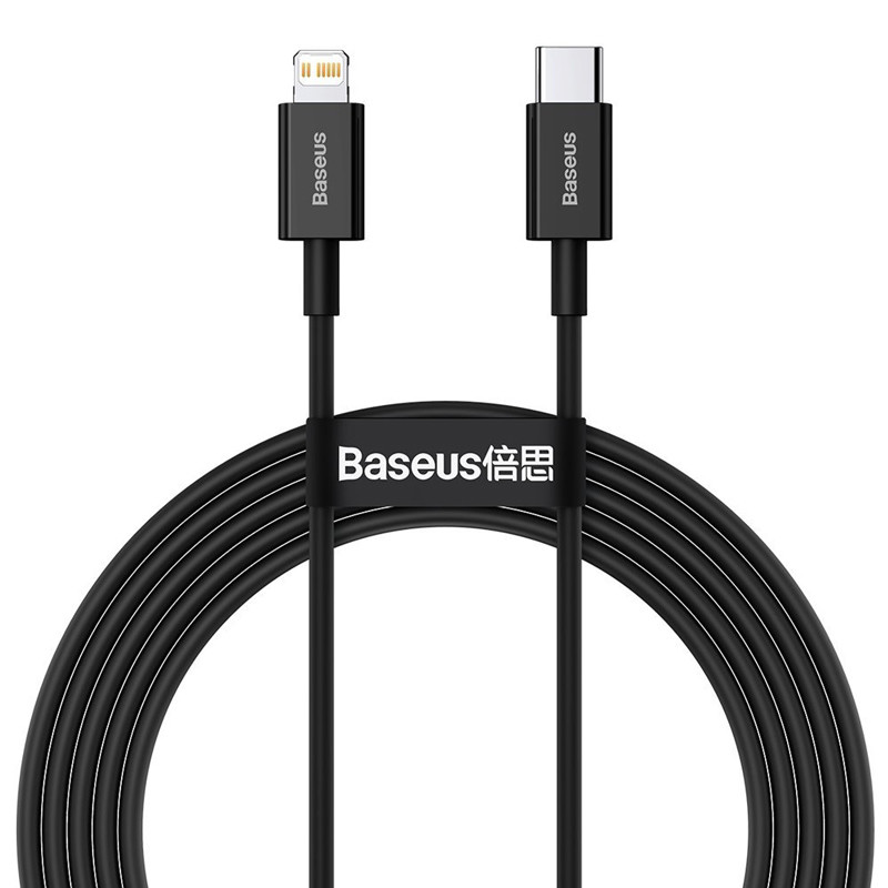 کابل تبدیل فست شارژ Baseus CATLYS-C Type-C to Lightning PD 20W 2m