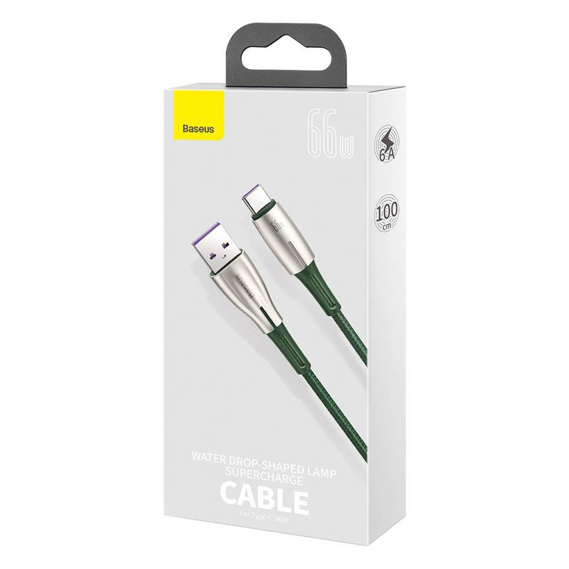کابل فست شارژ Baseus CATSD-M Type-C 66W 6A 1m