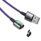 کابل مگنتی فست شارژ Baseus CATXC-A 3A Type-C 1m