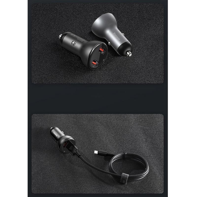 شارژر فندکی فست شارژ Baseus CCBX-B QC3.0 PD 45W