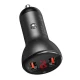 شارژر فندکی فست شارژ Baseus CCBX-B QC3.0 45W