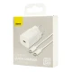 شارژر دیواری فست شارژ Baseus TZCCSUP-L QC3.0 PD 25W Type-C + کابل Type-C