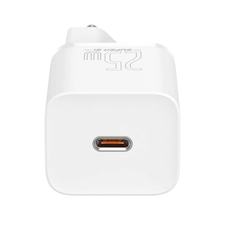 شارژر دیواری فست شارژ Baseus TZCCSUP-L QC3.0 PD 25W Type-C + کابل Type-C