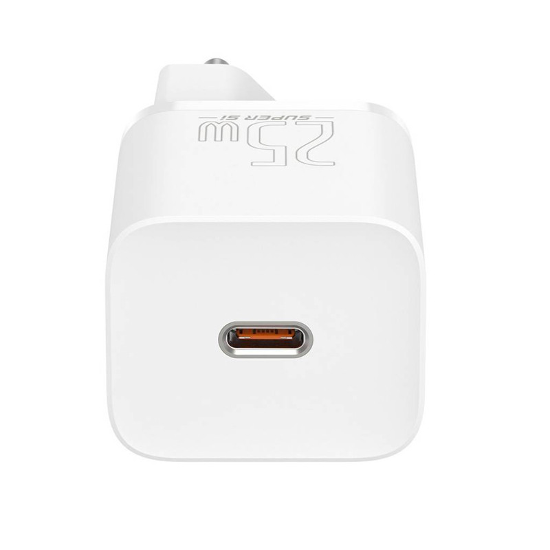 شارژر دیواری فست شارژ Baseus TZCCSUP-L QC3.0 PD 25W Type-C + کابل Type-C