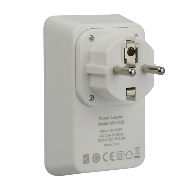 کلگی فست شارژ تایمر دار Budi M8J313 2Port 2.4A 12W