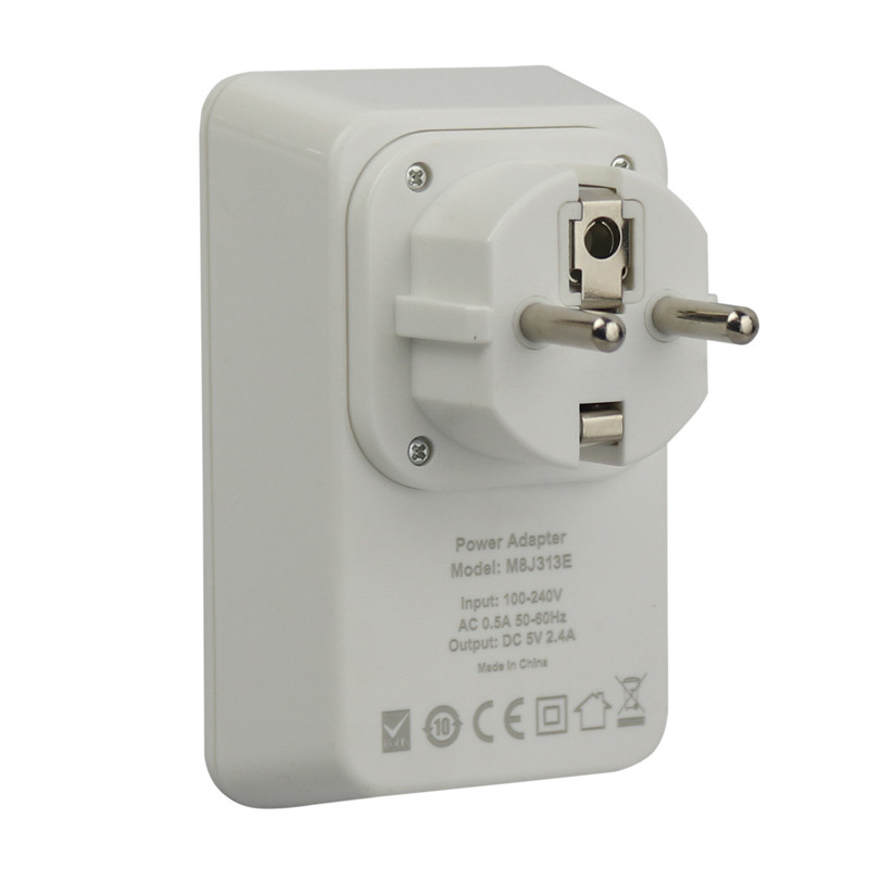 کلگی فست شارژ تایمر دار Budi M8J313 2Port 2.4A 12W