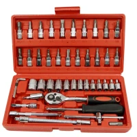 ست پیچ گوشتی و سری بکس 46 عددی CR-V